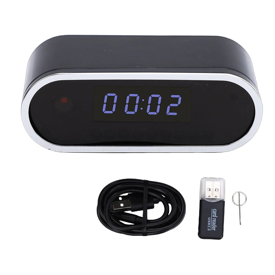 Discreet Security Clock & Digital Precision